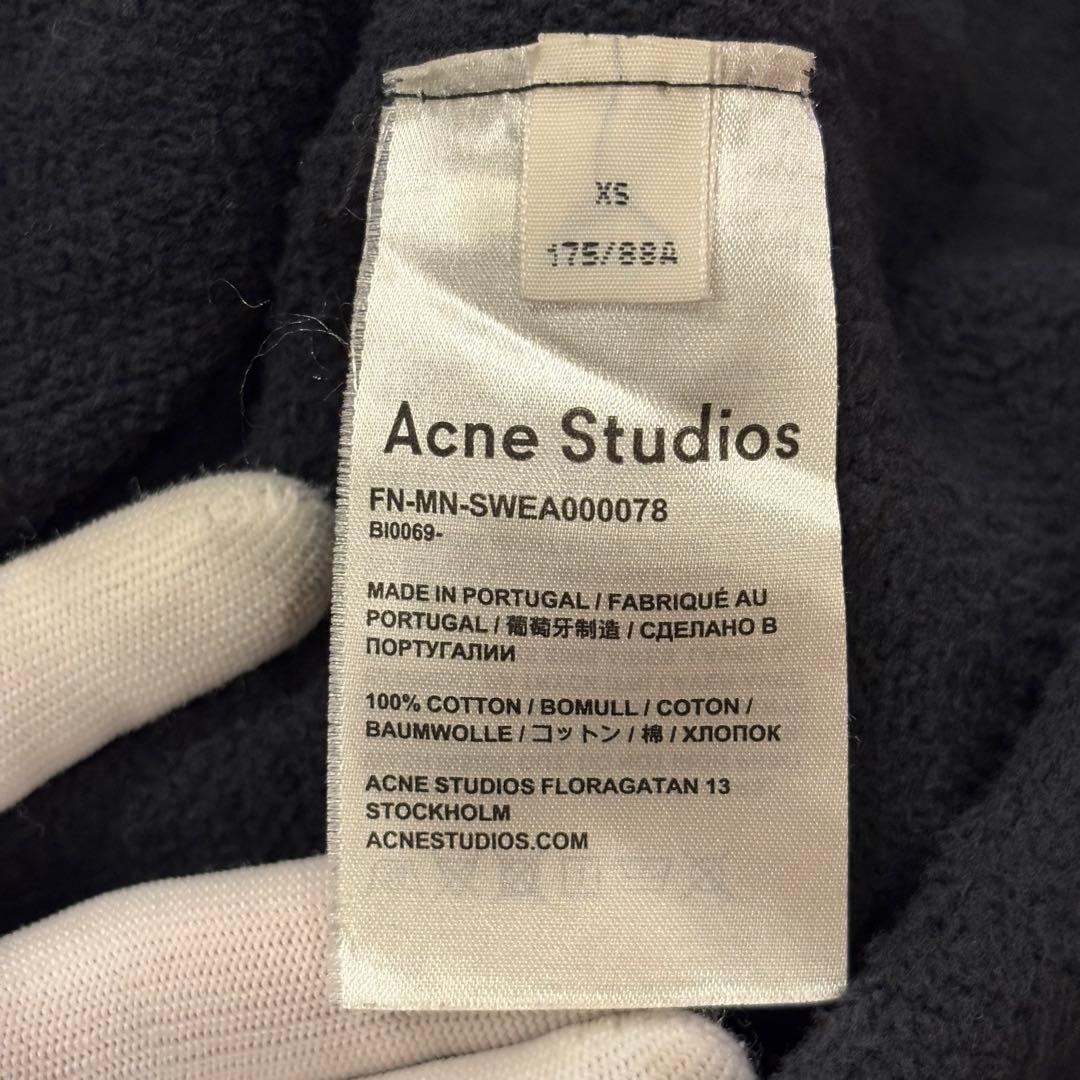 ☆名作☆Acne Studios スモールロゴパーカー XS ブラック