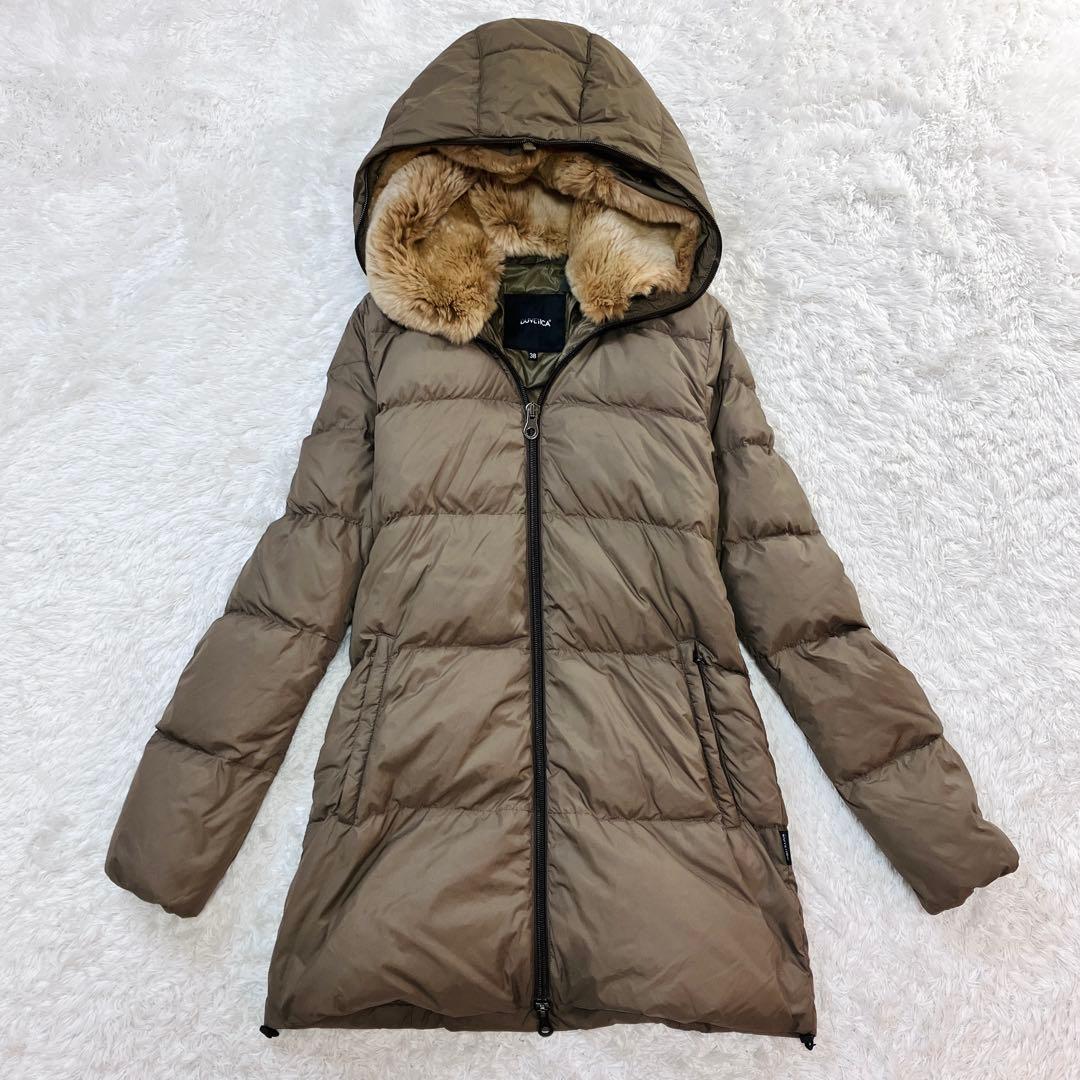 極美品 デュベティカ アローズ別注 ダウン コート ラビットファー ARWEN