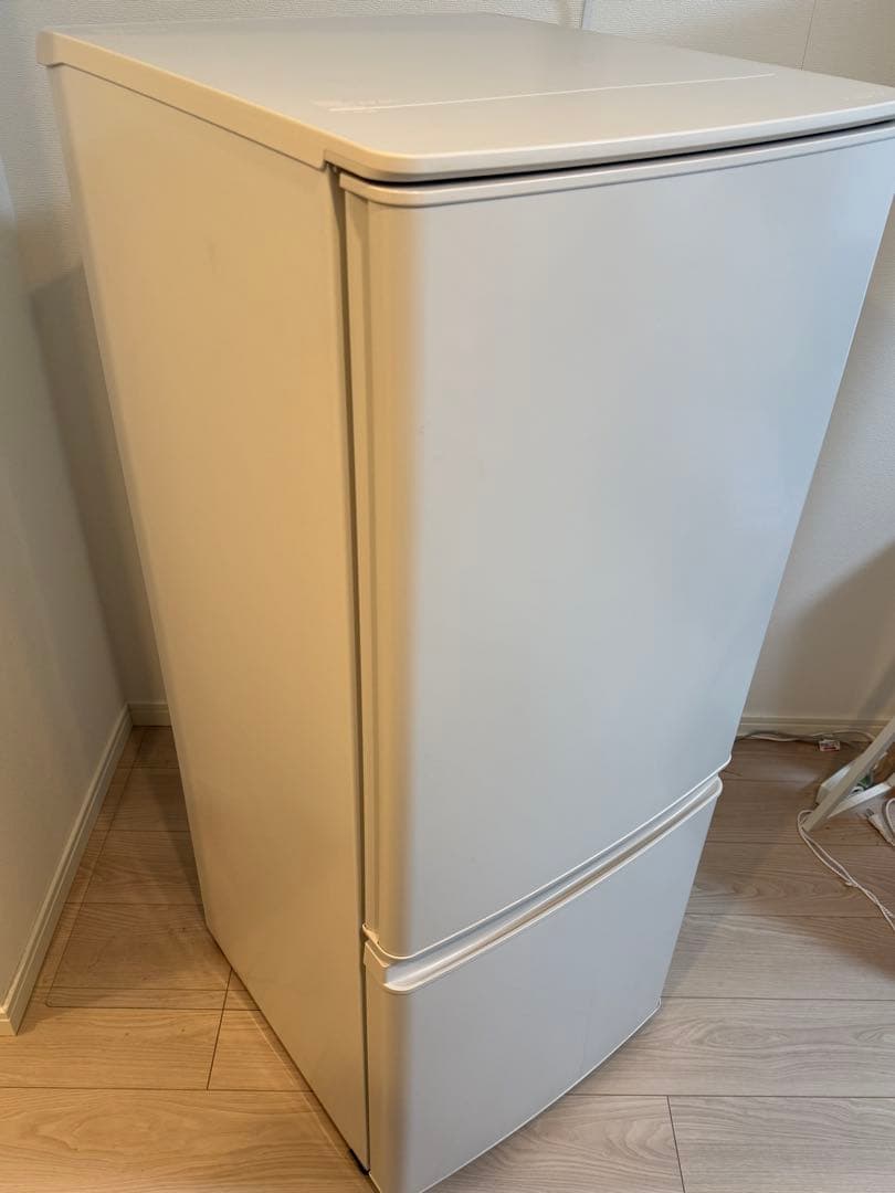 【美品】三菱電機 冷凍 冷蔵庫 MR-P15H-W 2022年製 146L