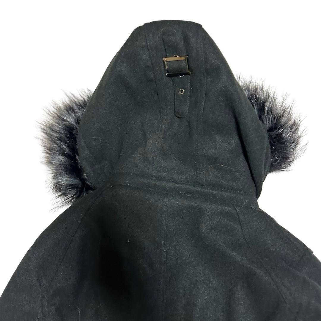 00s in the attic fur long jacket Y2K お兄系