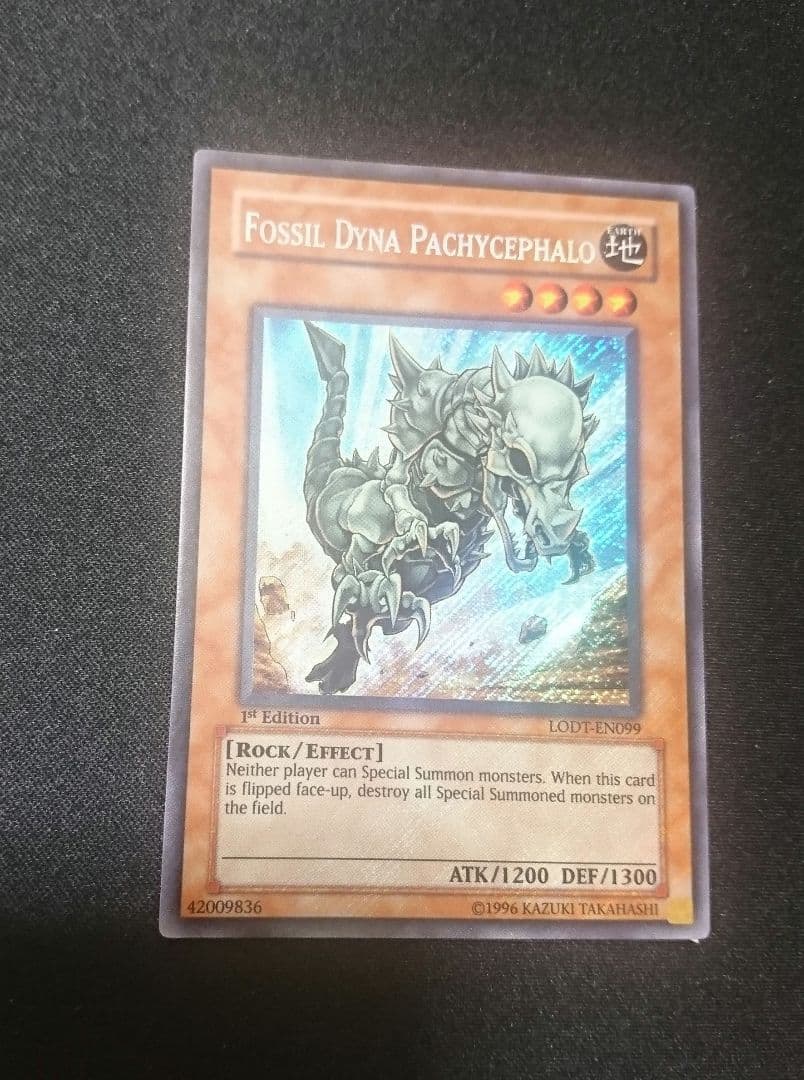 フォッシル・ダイナ パキケファロ　英語　EU版1stシークレット②　LODT