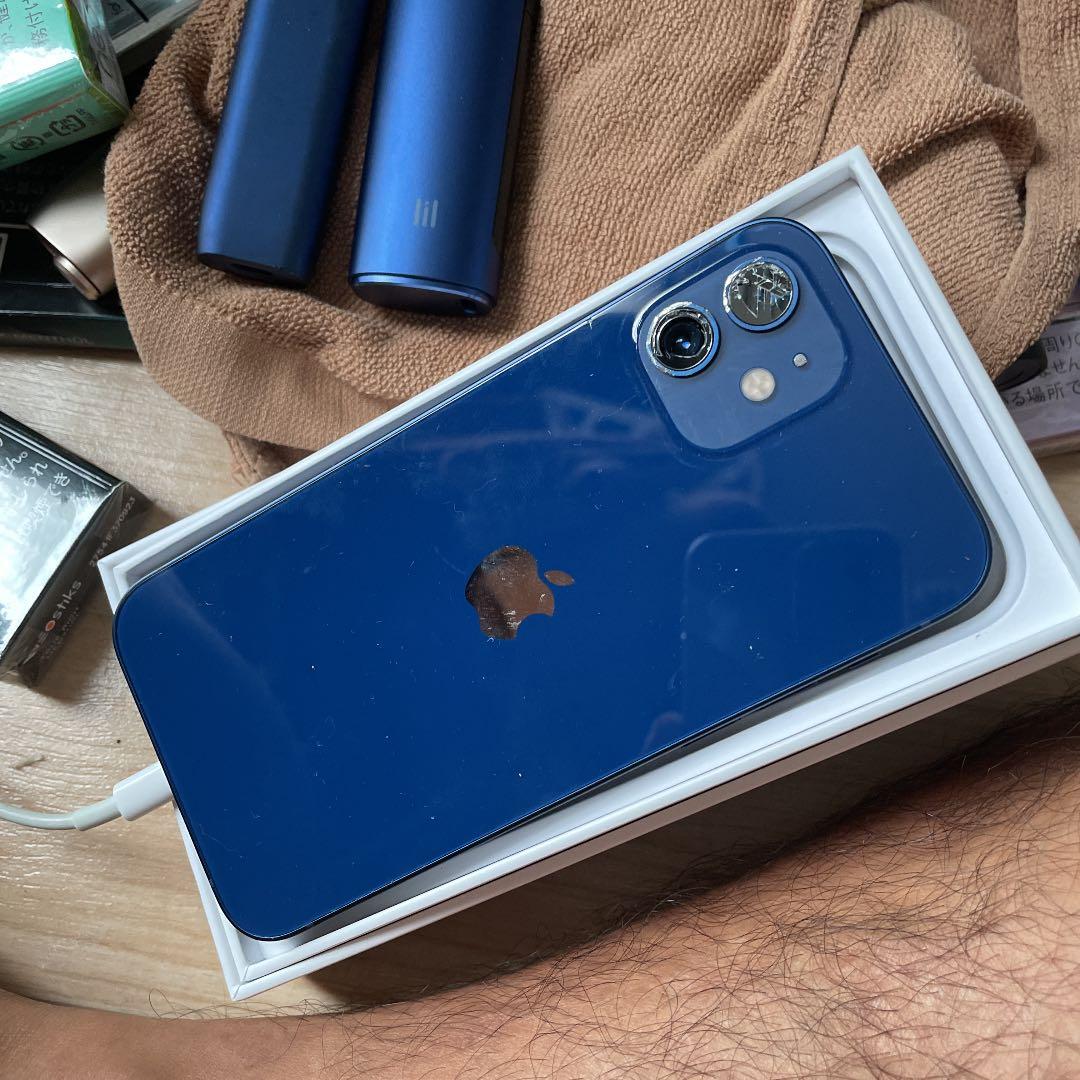 iPhone 12 ブルー 256 GB Softbank