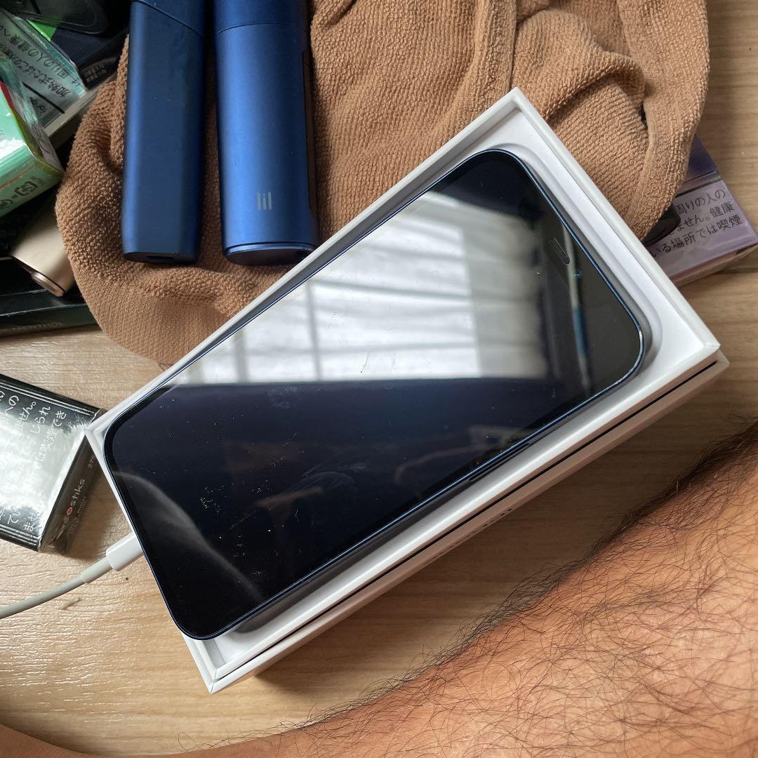 iPhone 12 ブルー 256 GB Softbank