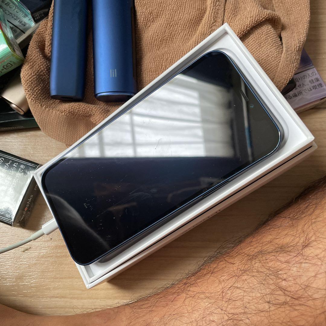 iPhone 12 ブルー 256 GB Softbank