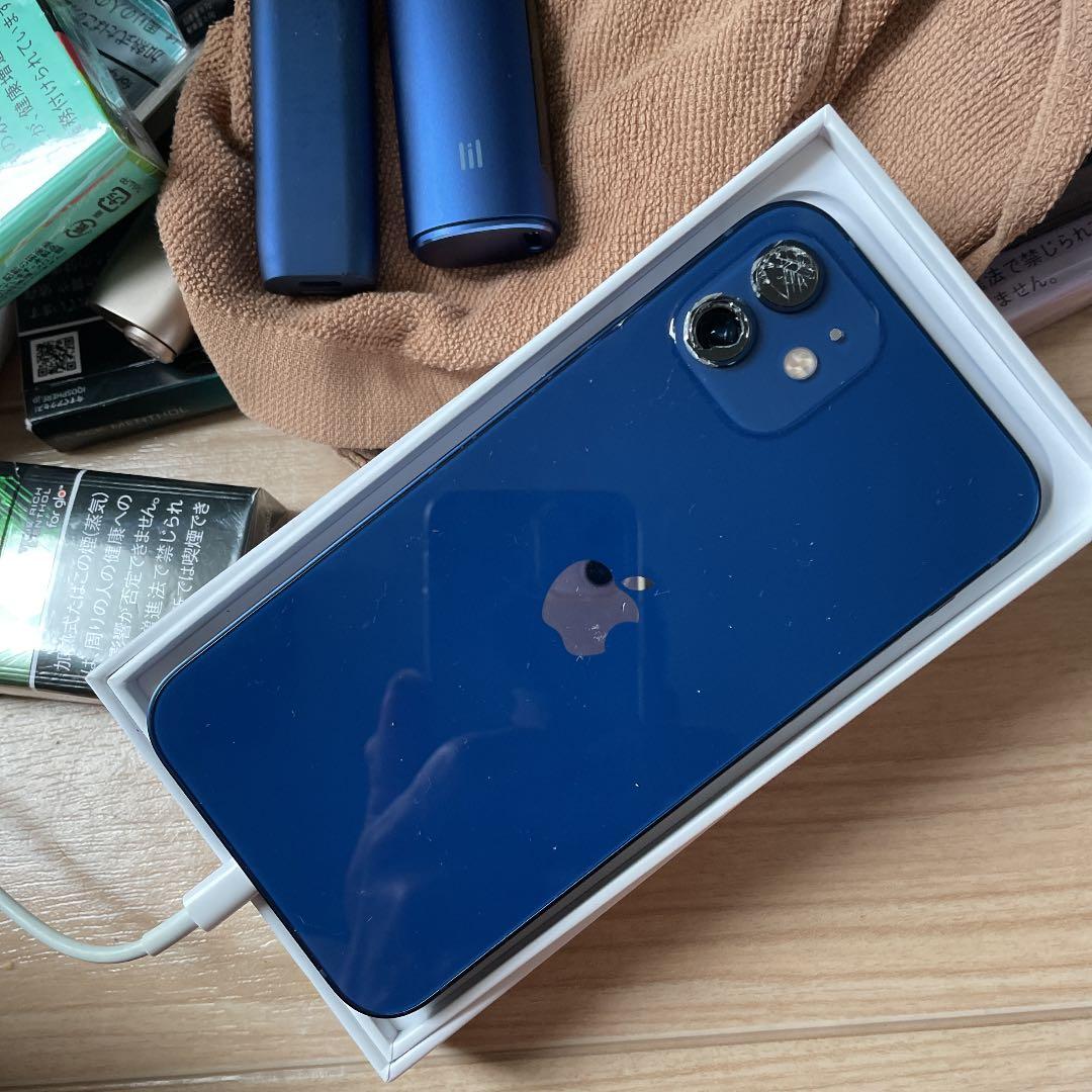 iPhone 12 ブルー 256 GB Softbank