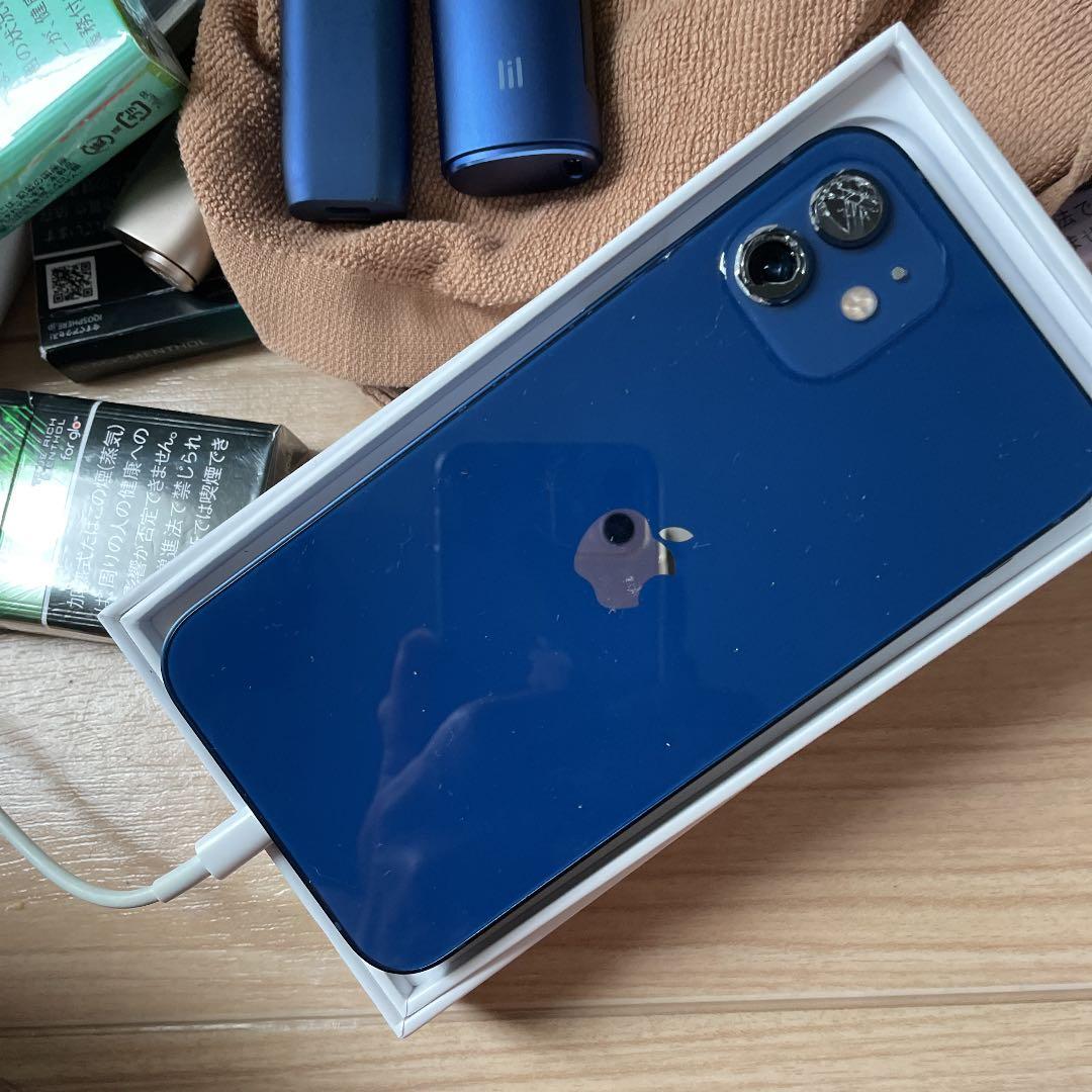 iPhone 12 ブルー 256 GB Softbank