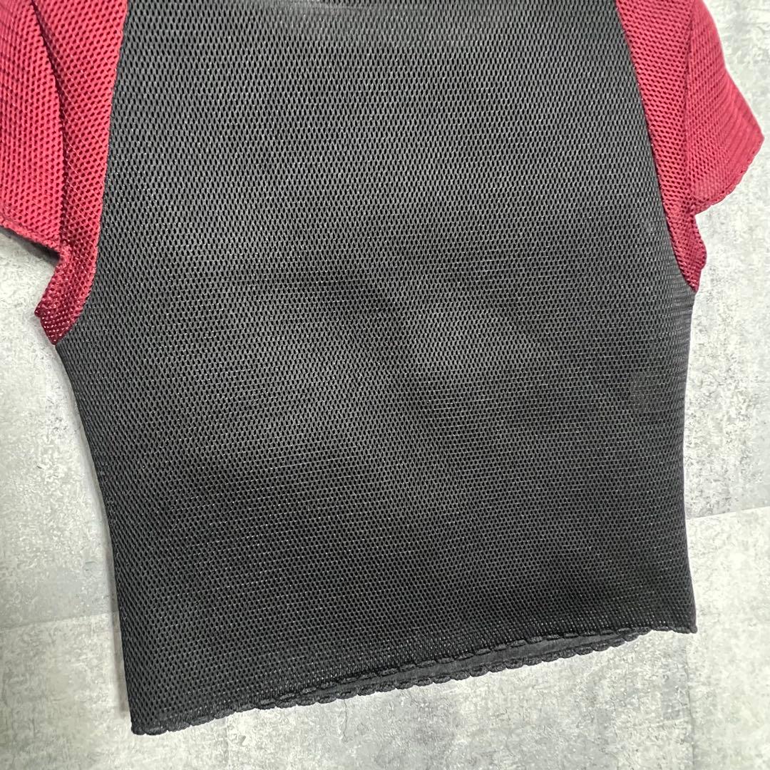 レア物❤️MIU MIUミュウミュウ　ダンボールメッシュトップス40ですがS相当