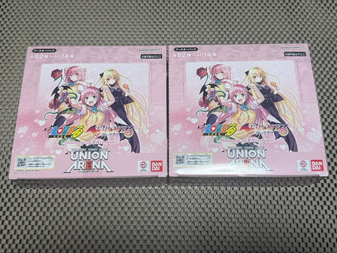 ToLOVEる UNION ARENA 3BOXセット 新品未開封