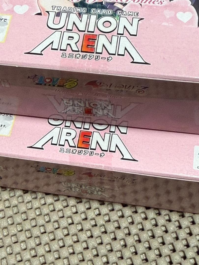ToLOVEる UNION ARENA 3BOXセット 新品未開封
