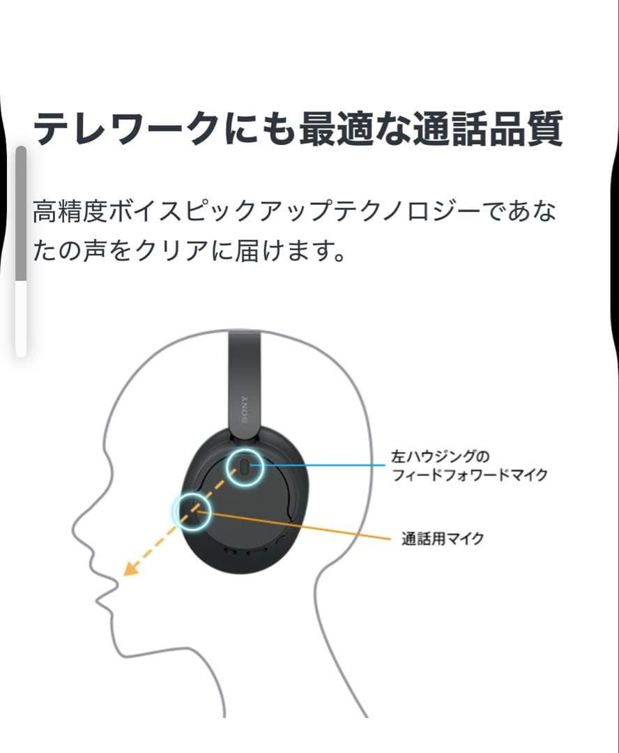 SONY ワイヤレスヘッドホン WH-CH720N ピンク 新品未使用