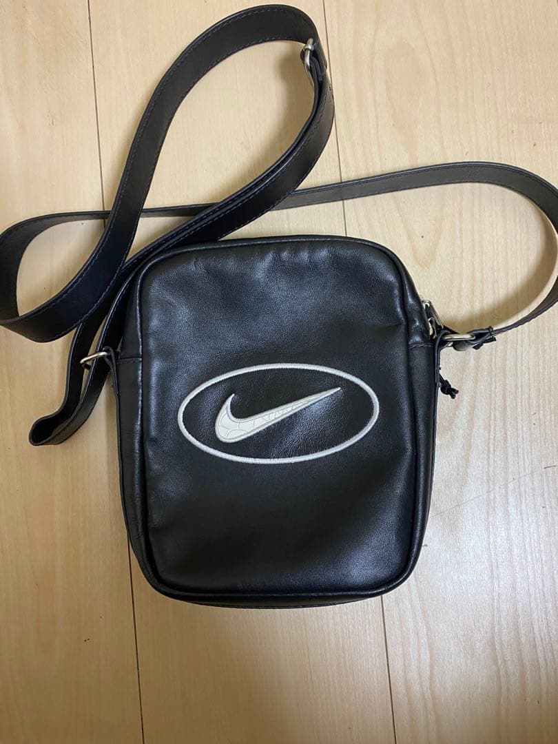 バッグ Supreme x Nike Leather Shoulder Bag 25ss