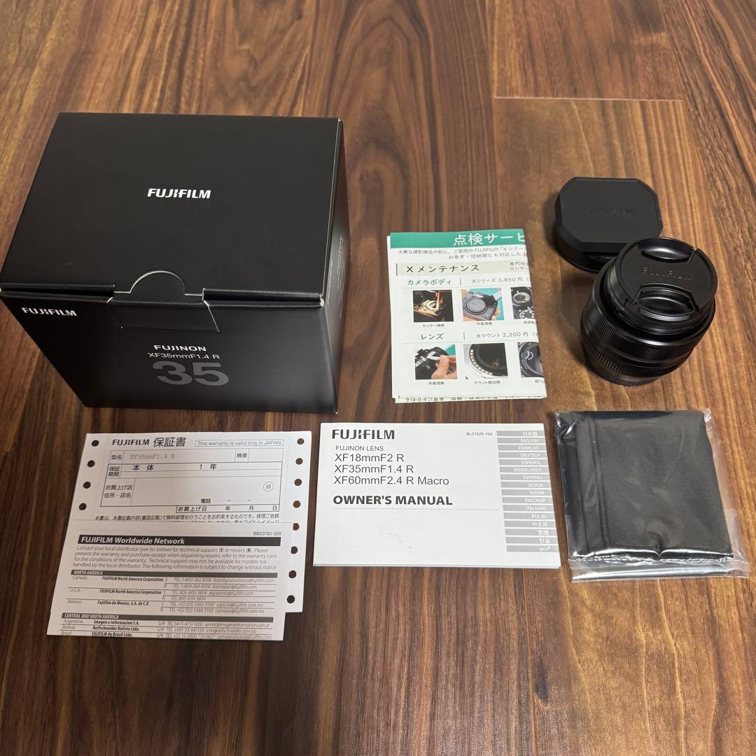 富士フイルム フジノン レンズ 単焦点 XF35mm f1.4 R