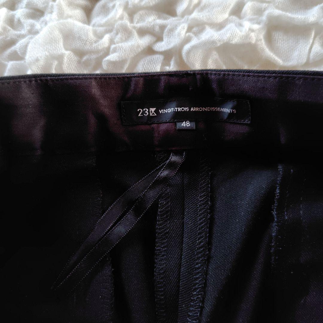 美品　23区　Flolia　48　セットアップ　ツイードジャケット　パンツスーツ