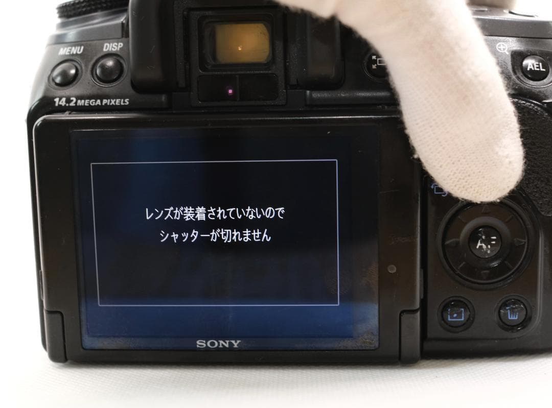 SONY α550　18-70mmレンズセット　初心者　一眼レフカメラ　訳あり