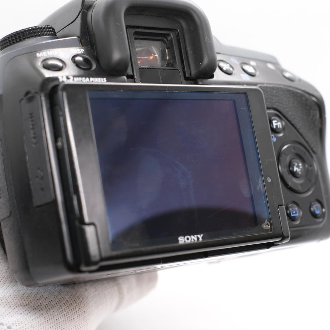 SONY α550　18-70mmレンズセット　初心者　一眼レフカメラ　訳あり