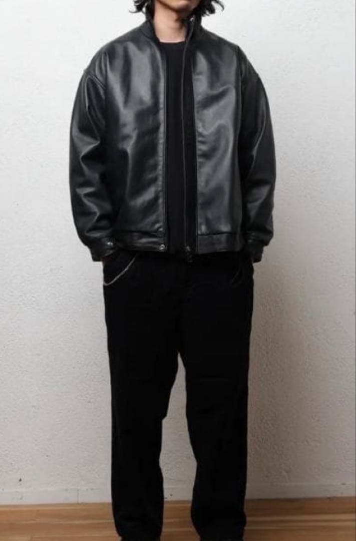 EDIT CLOTHING sheep leather blouson レザー