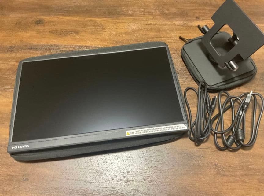 I-O DATA モバイルディスプレイ モニター　純正スタンド付き
