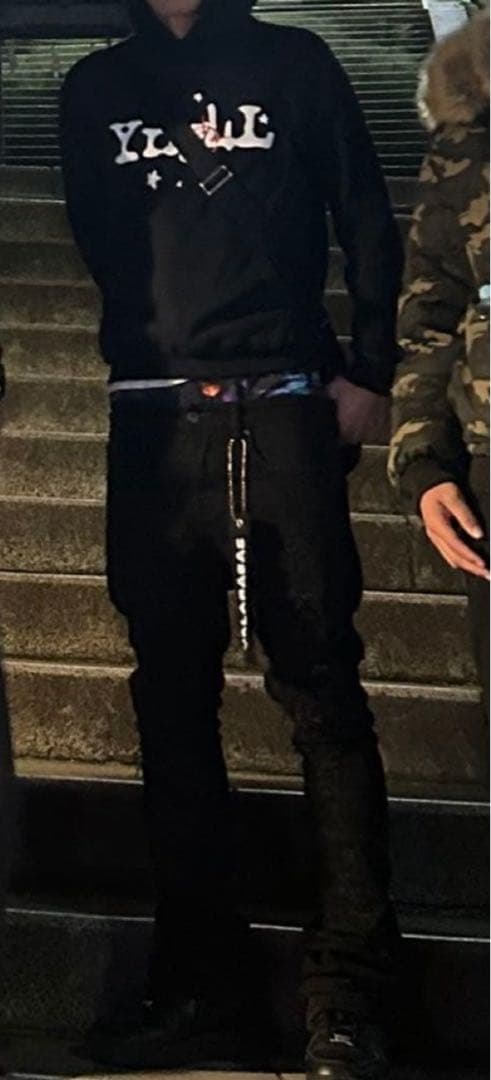 valabasasクラッシュスキニーフレアデニム 30