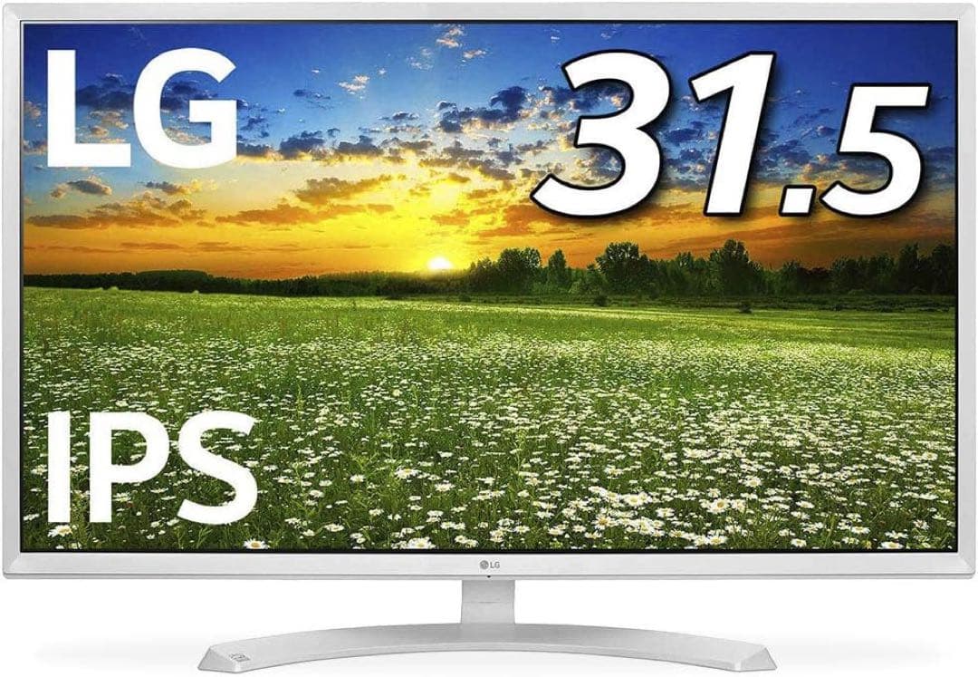 横浜発LGモニター31.5インチ/フルHD/IPS/HDMI端子付