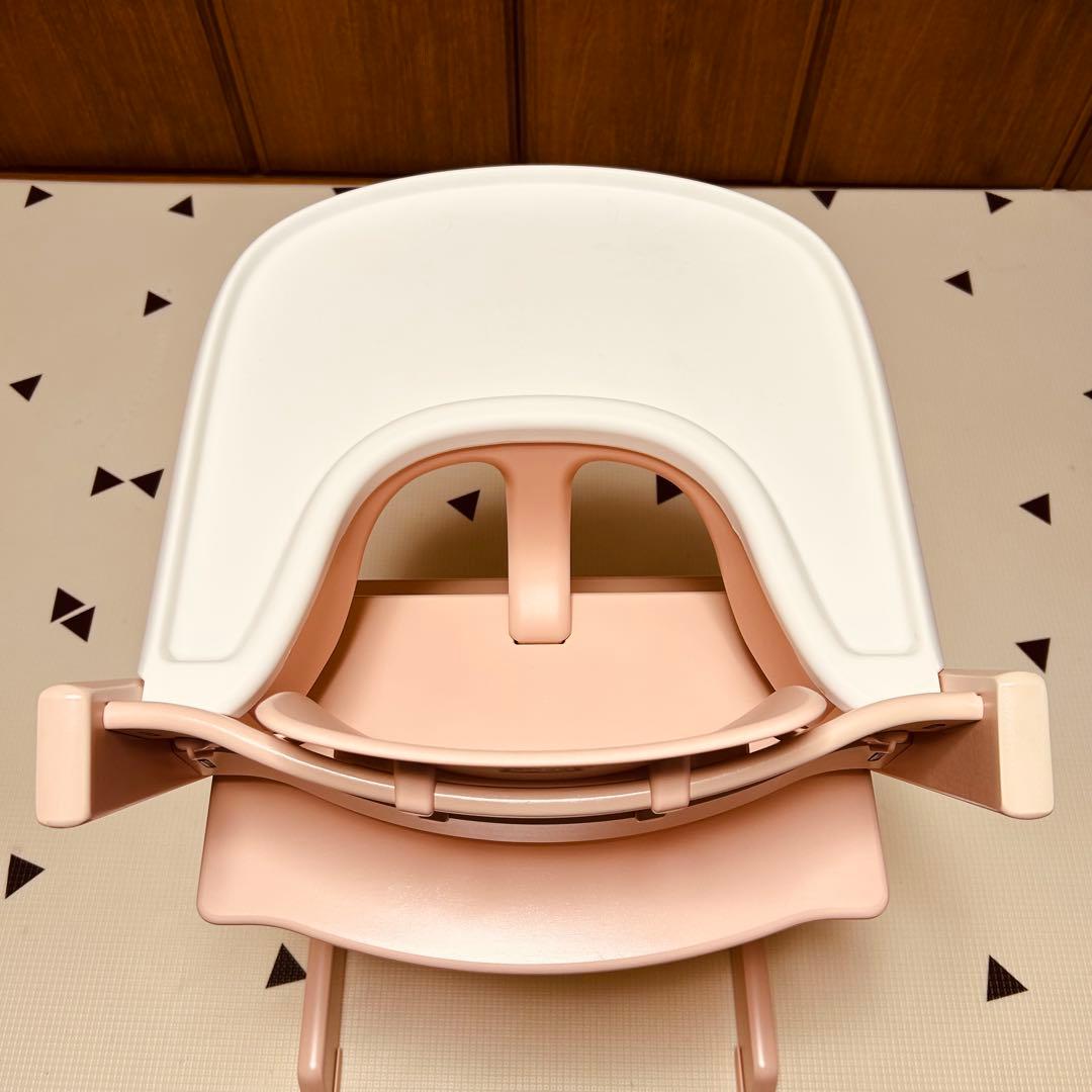 STOKKE TRIPP TRAPP セレーヌピンク テーブル・ベビーセット付き