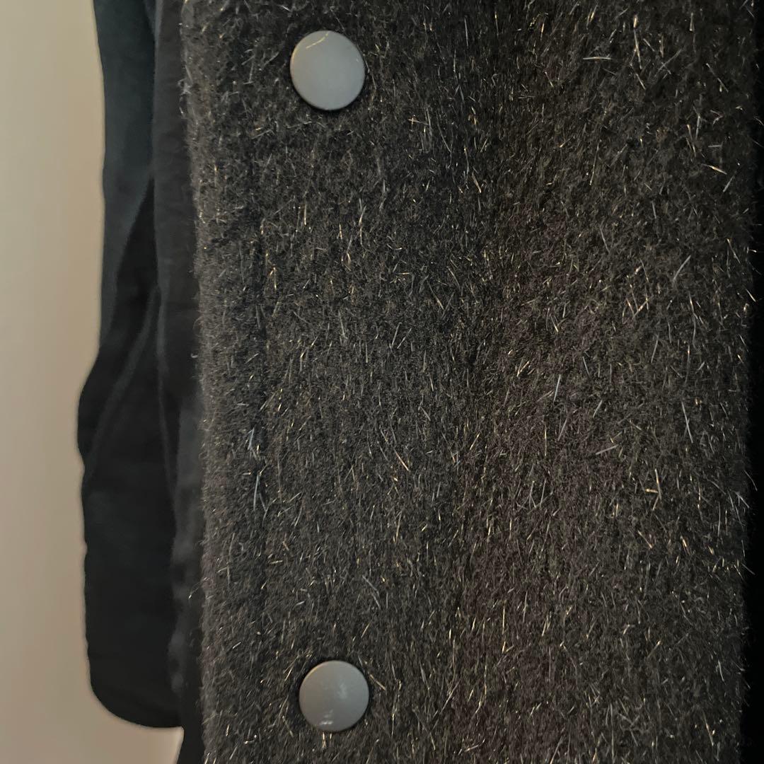 Y's ワイズ　リバーシブルコート　黒