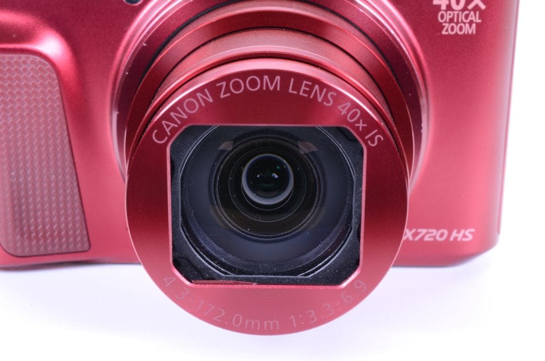 【美品】Canon PowerShot SX720 HS レッド 動作確認済み