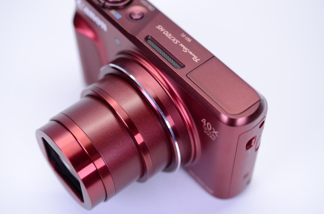 【美品】Canon PowerShot SX720 HS レッド 動作確認済み