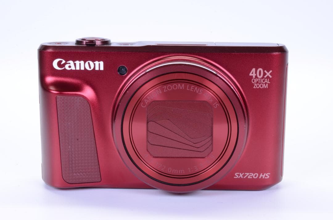 【美品】Canon PowerShot SX720 HS レッド 動作確認済み