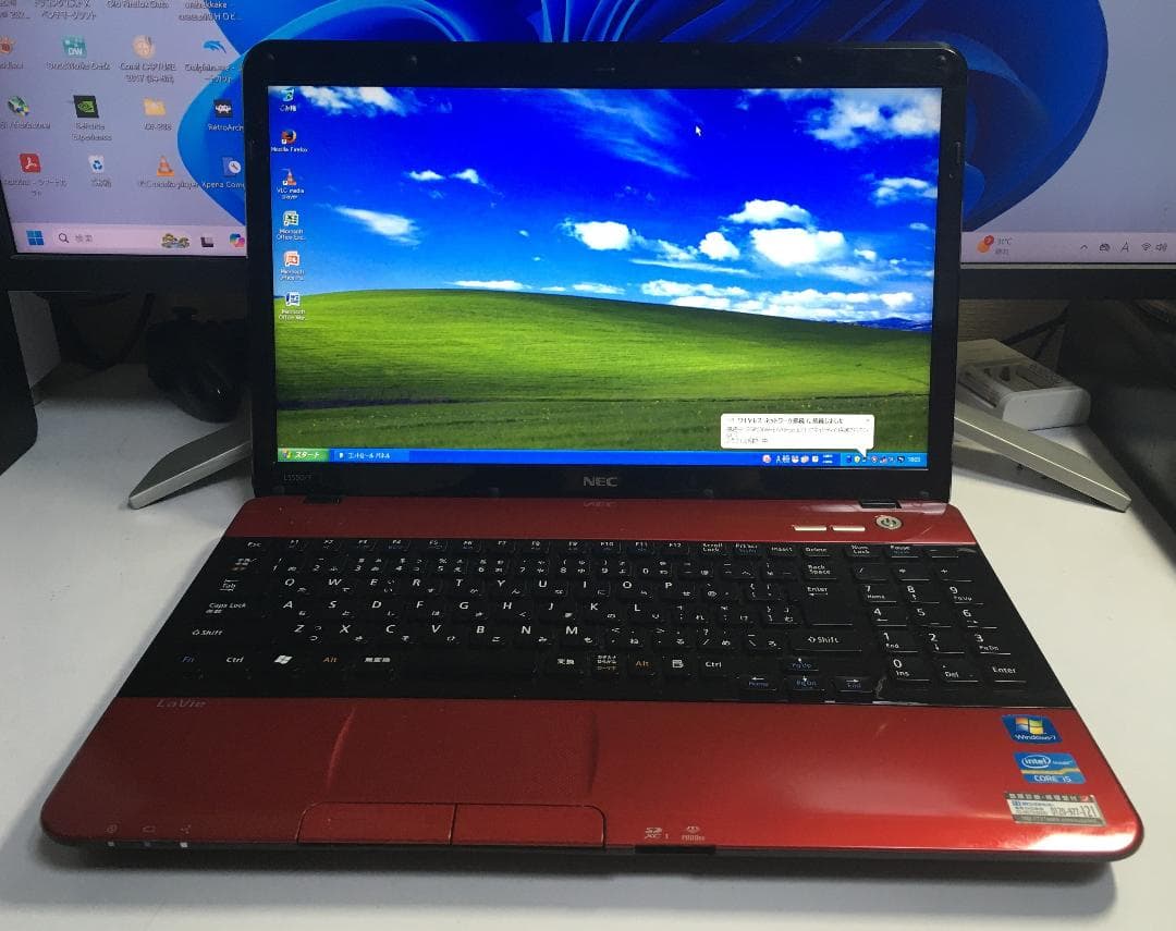 Windowsノート本体 NEC LaVie S LS550/F Core i5 WindowsXP