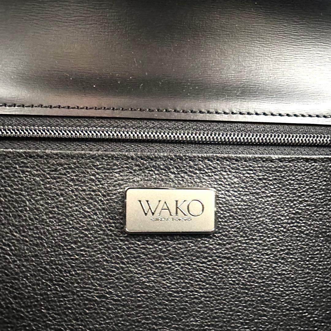 未使用級/現行/定価22万円✨ワコウ WAKO ハンドバッグ フォーマル