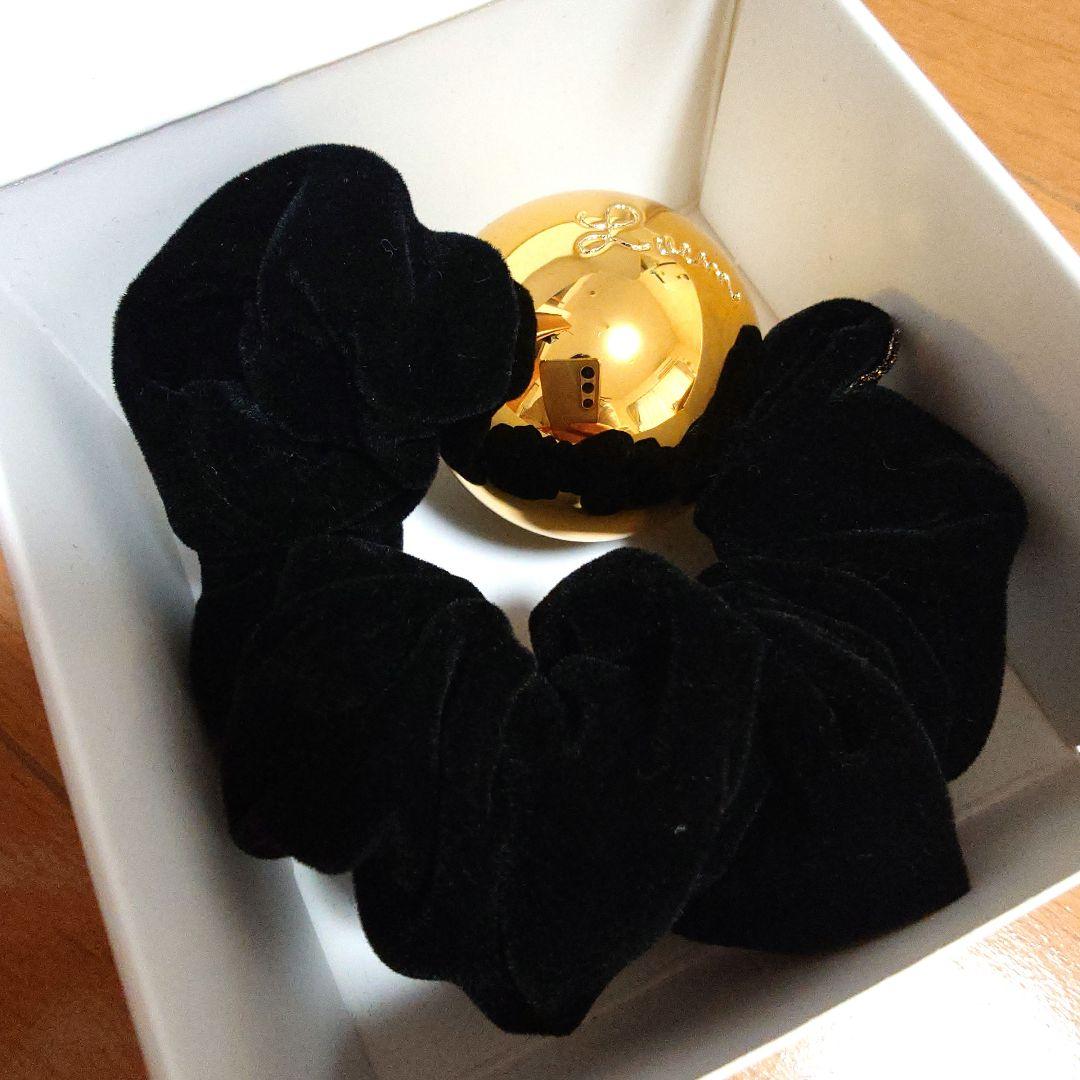 【新品 未使用】LOEM TOKYO moon ブラック シュシュ