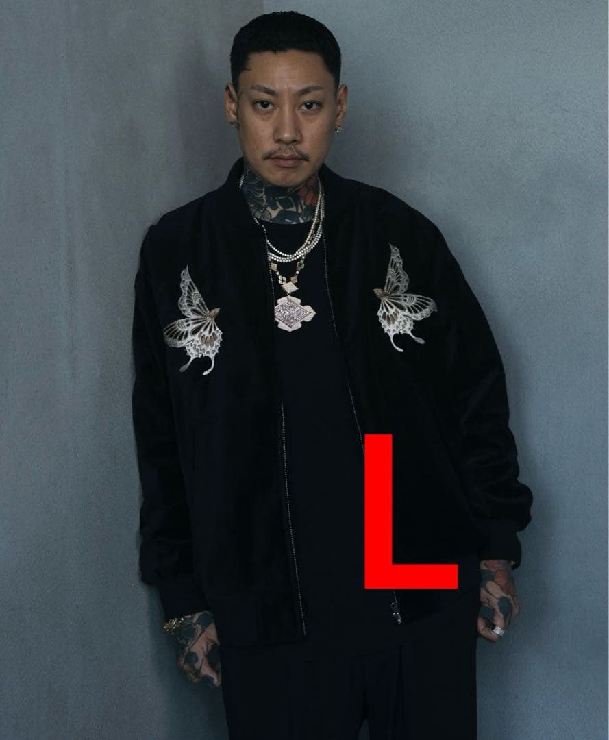 M*o様 GAKKIN 舐達麻　白二蝶 VELVETEEN SOUVENIR J