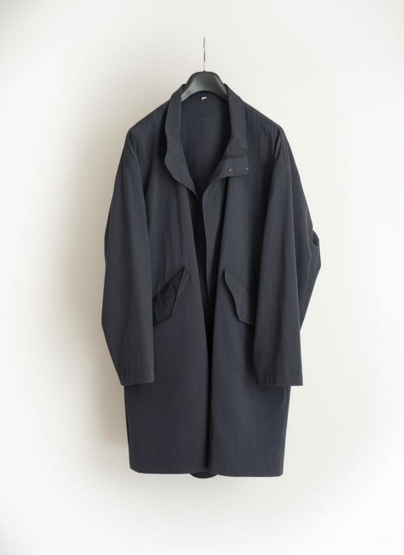 ムジラボ mujilabo 2020 撥水スタンドカラーコート モッズコート