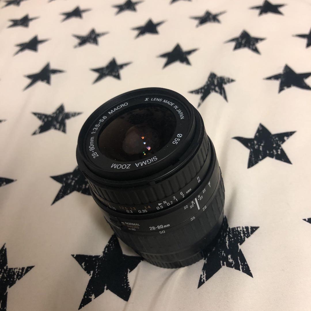 ミノルタの一眼レフカメラ