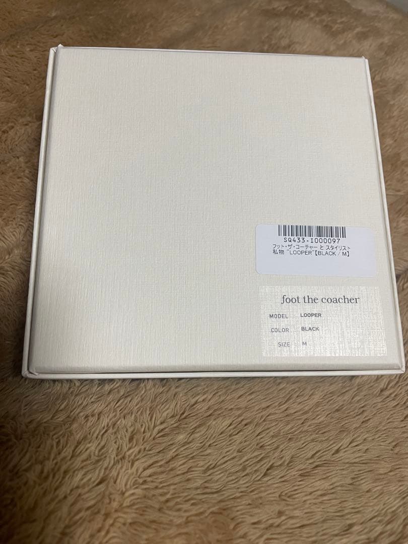 【新品未使用】フット・ザ・コーチャーとスタイリスト私物ベルト「looper」