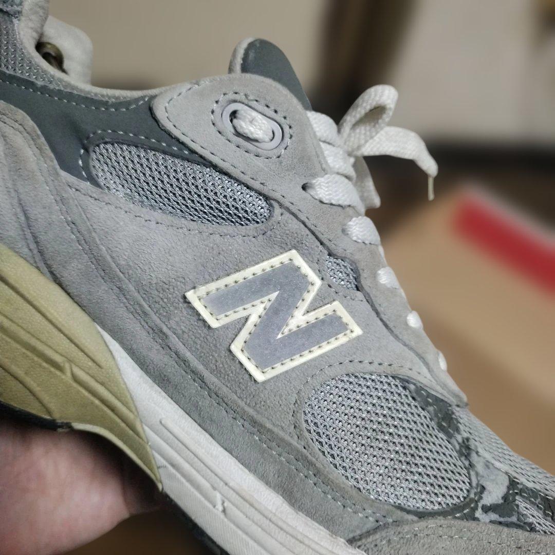 2017年USA製 NEW BALANCE993 Dワイズ グレー GRAY