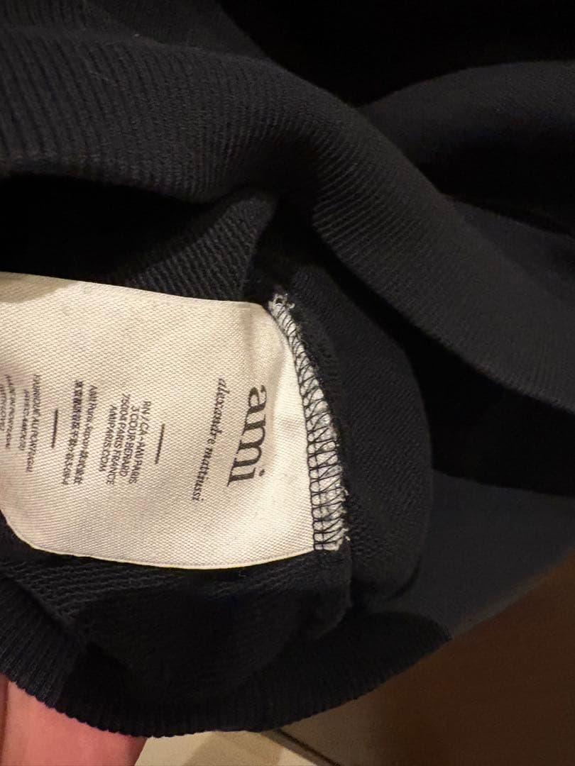 ami ブラック パーカー Lサイズ