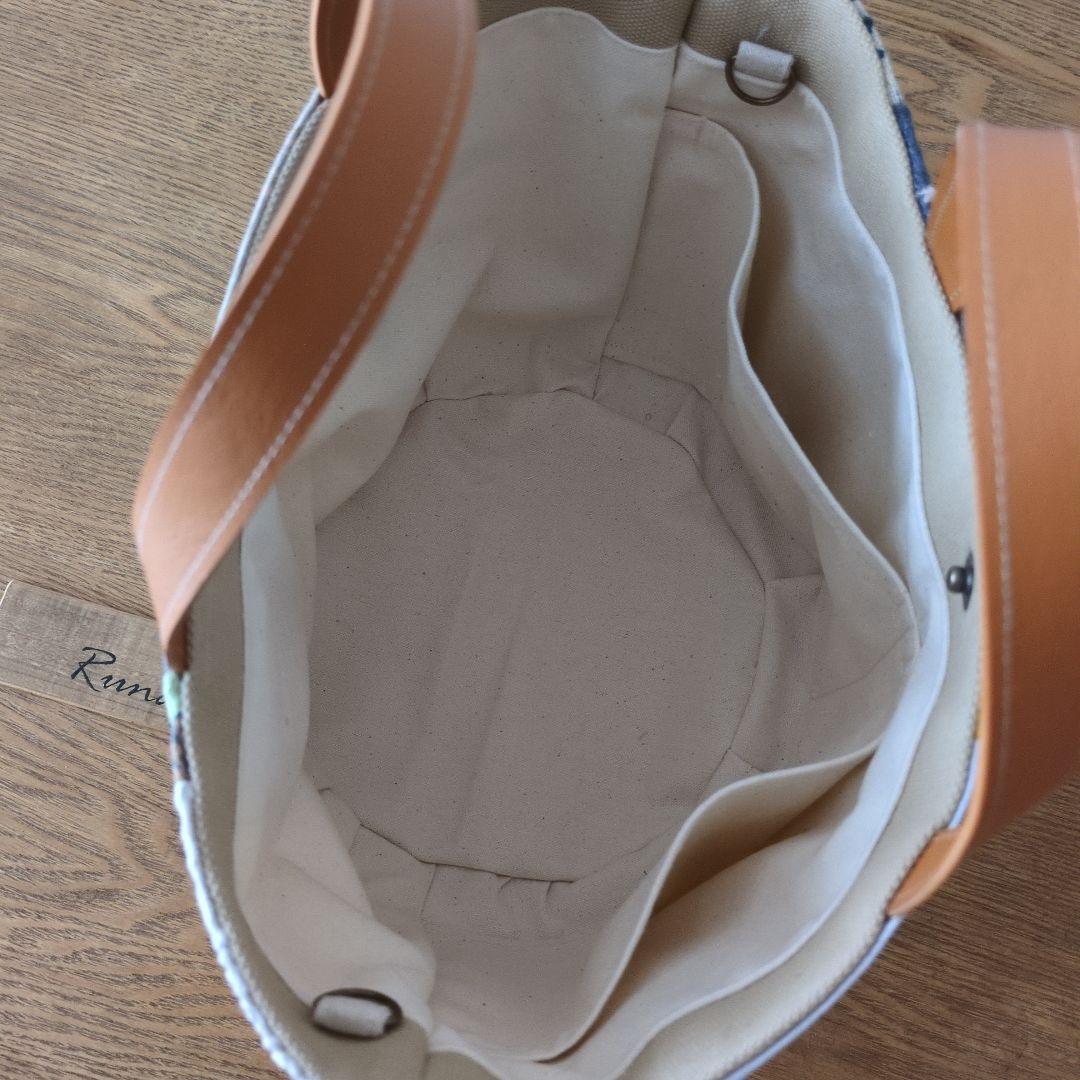 【1537】パッチワーク バケツバッグ＊ミナペルホネン