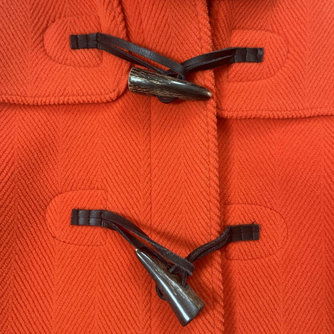 希少色　オレンジ　J.PRESS ダッフルコート　ヘリンボーン　9号　近年