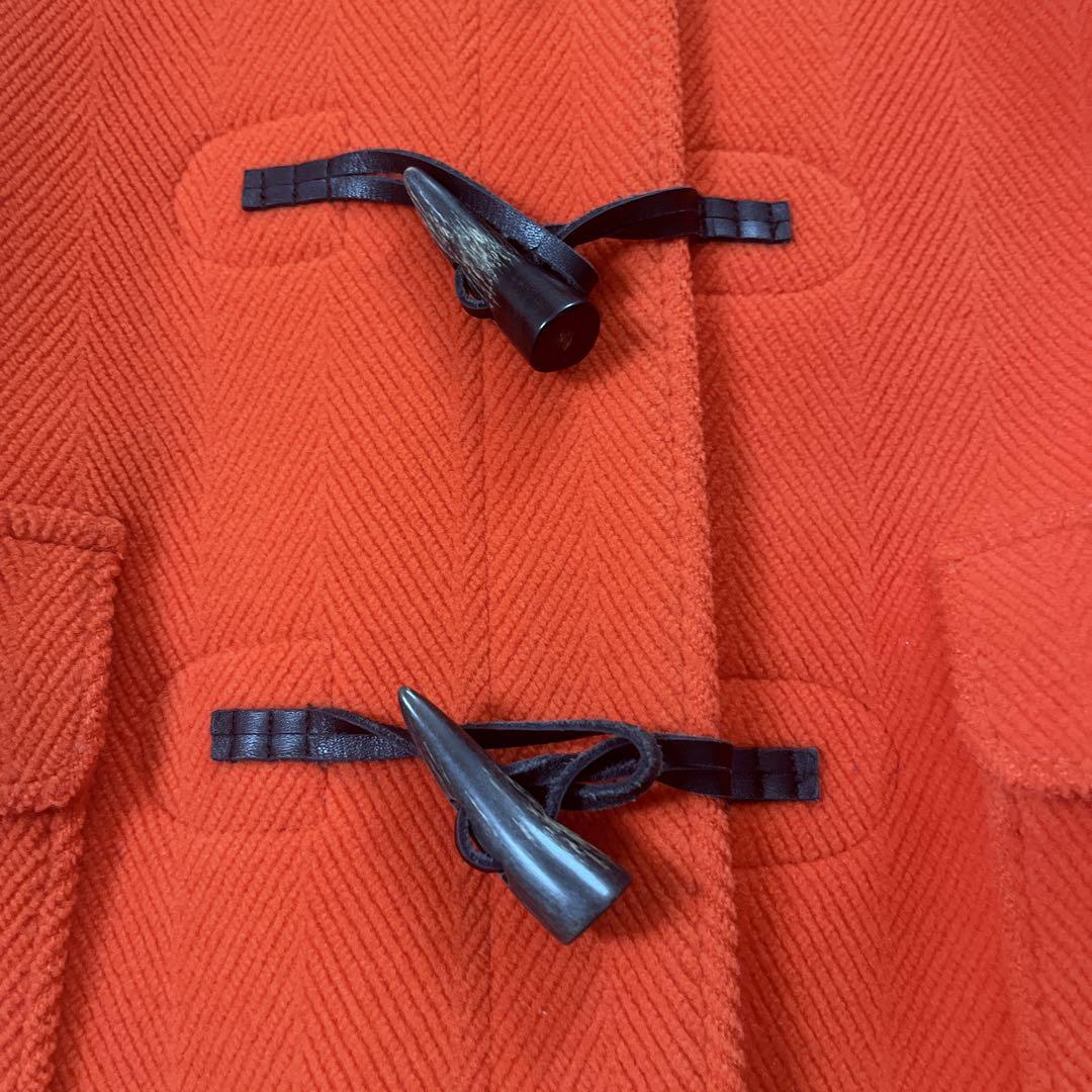 希少色　オレンジ　J.PRESS ダッフルコート　ヘリンボーン　9号　近年