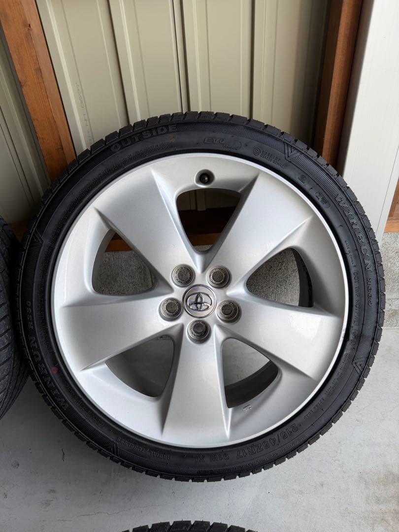 プリウス　30 ツーリング　純正　17インチ　ホイール　215 45 17