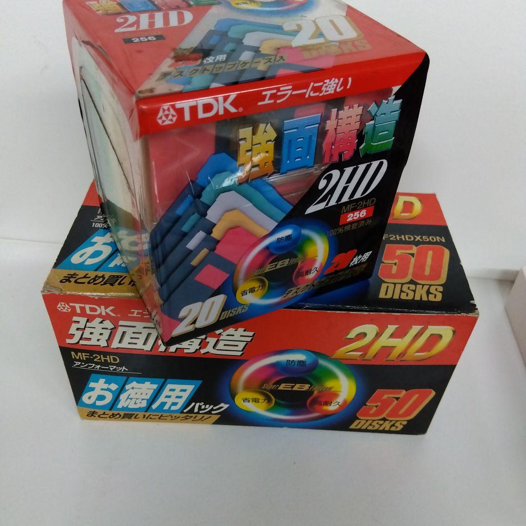 TDK MF-2HD フロッピーディスク 20枚入り＋47枚