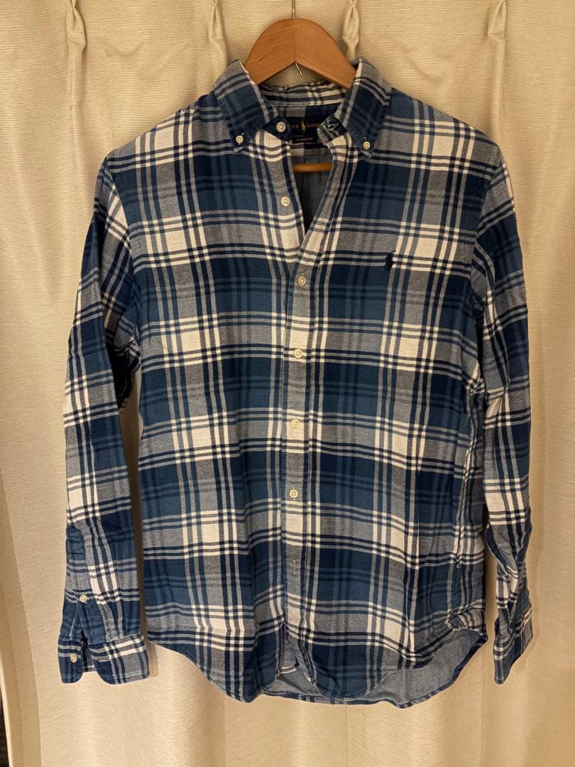 RALPH LAUREN ラルフローレン オンブレチェックシャツ M
