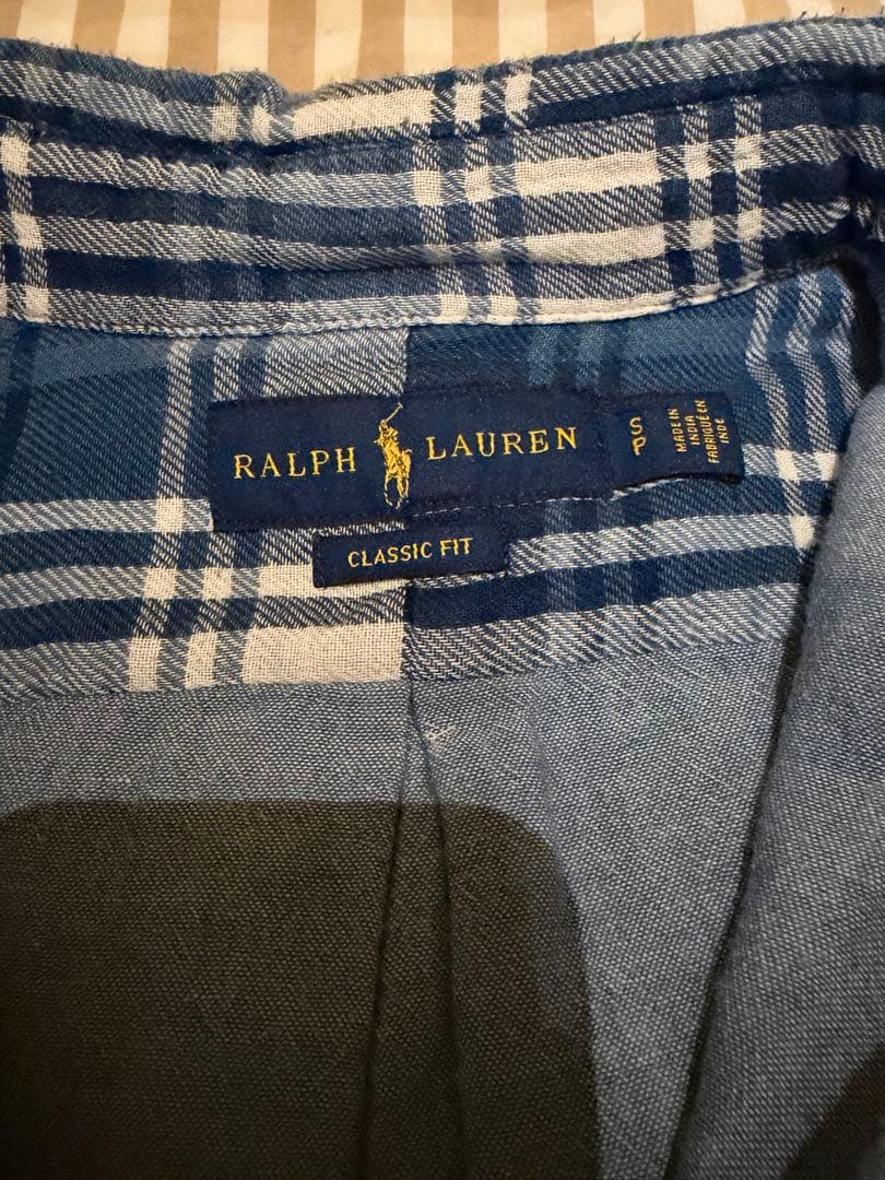 RALPH LAUREN ラルフローレン オンブレチェックシャツ M