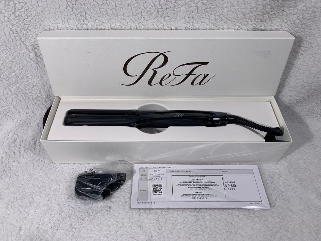 ※保証期間あり※ リファ ストレート アイロン プロ（ブラック）