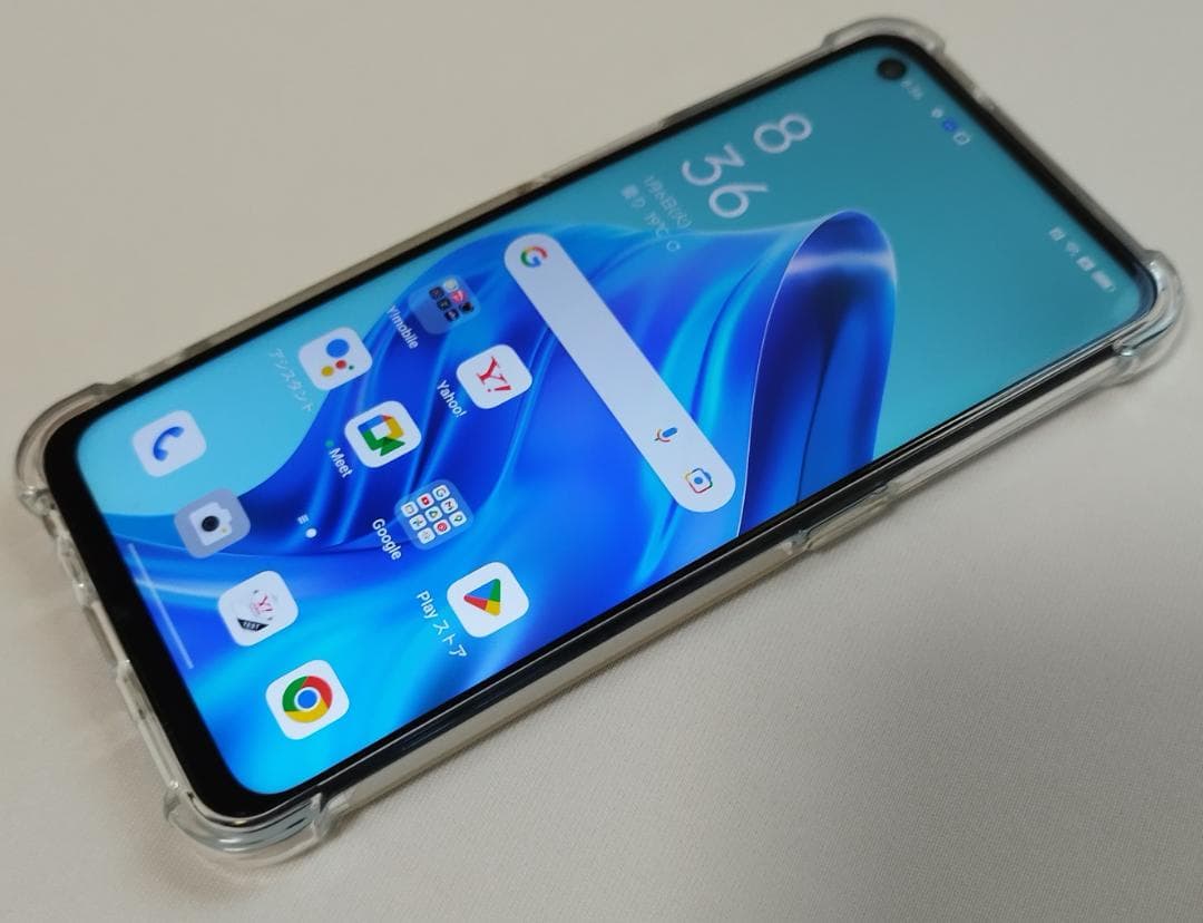 OPPO Reno5 A アイスブルー Y!mobile版 SIMフリー 訳あり
