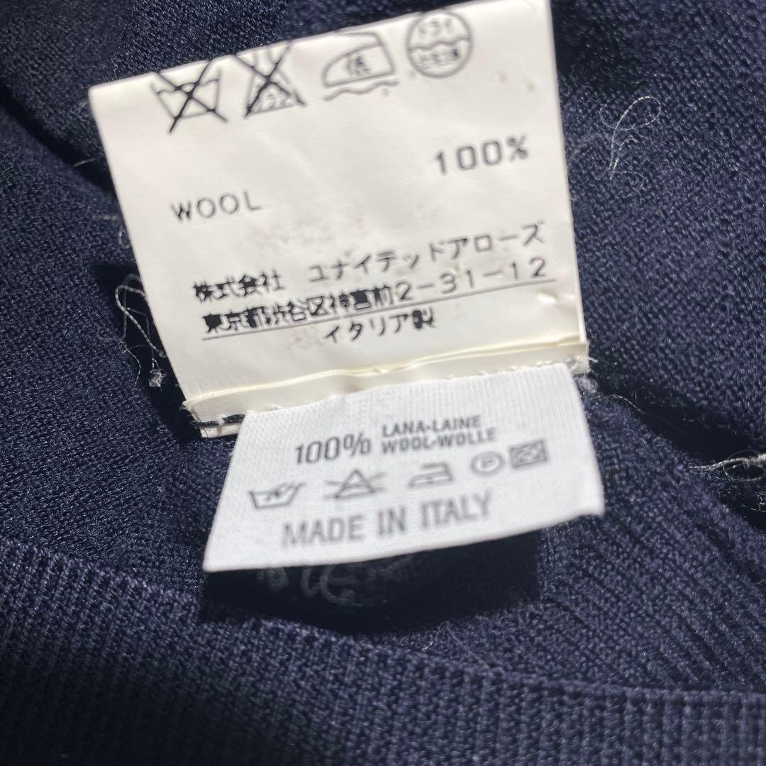 Cruciani クルチアーニ　タートルネック　ネイビー　56