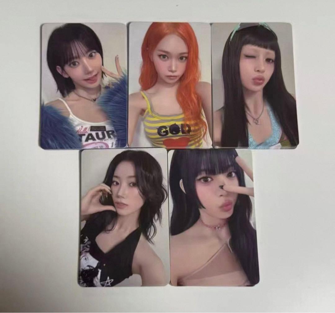 ルセラフィム SPAGHETTI musicart 五枚セット　トレカ　サイン会