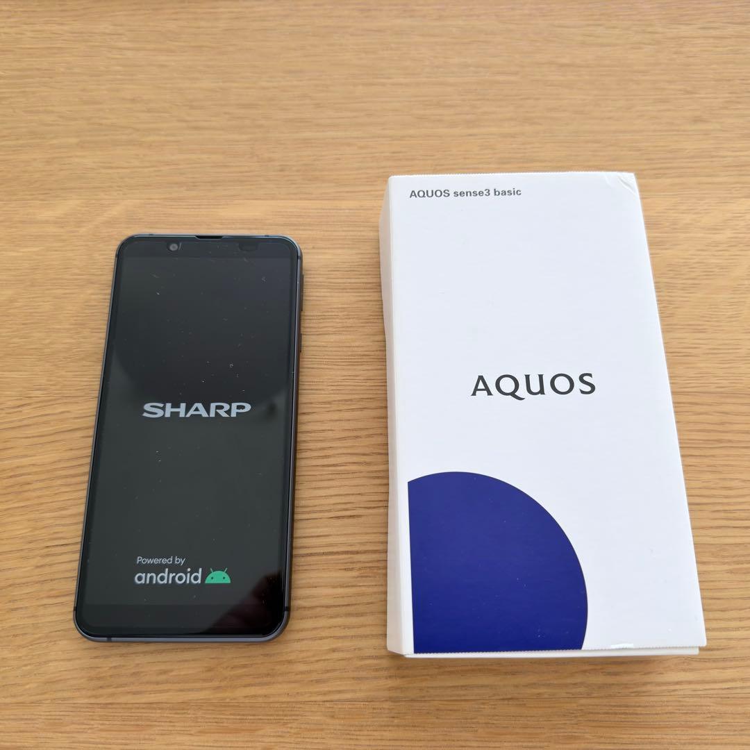 SHARP AQUOS sense3 basic 未使用新品 SIMフリー