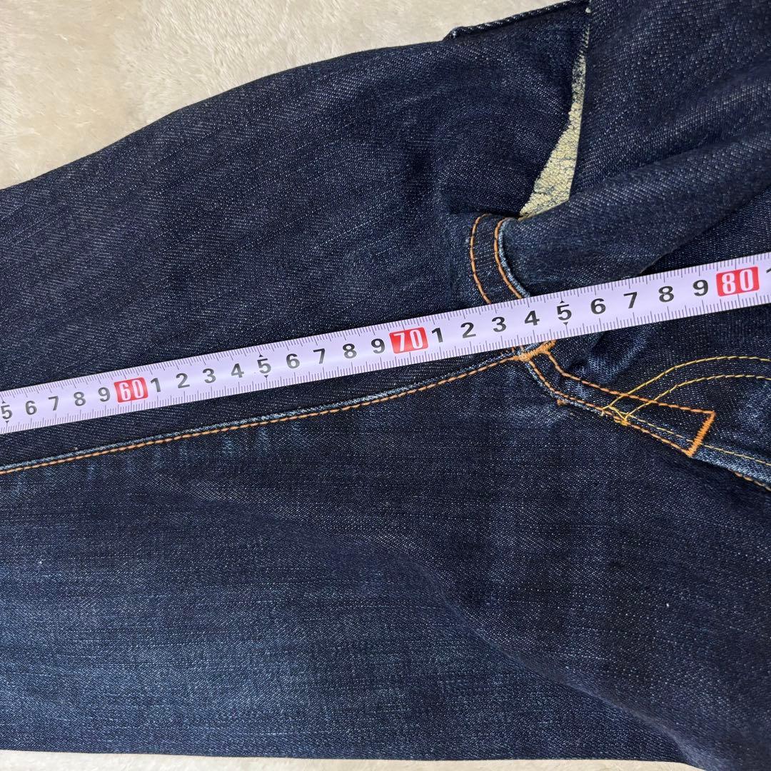 EVISU エヴィス donna ドンナ 大黒ペイント デニム ジーンズ W26